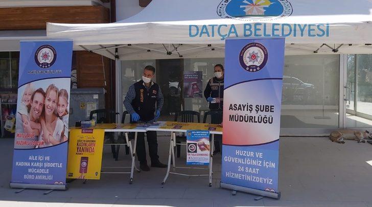 Datça emniyeti KADES tanıtımlarını sürdürüyor G4