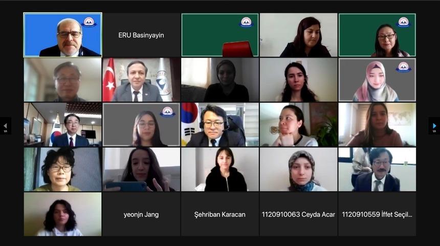 ERÜ’de 1. Uluslararası Kore Çalışmaları Konferansı düzenlendi