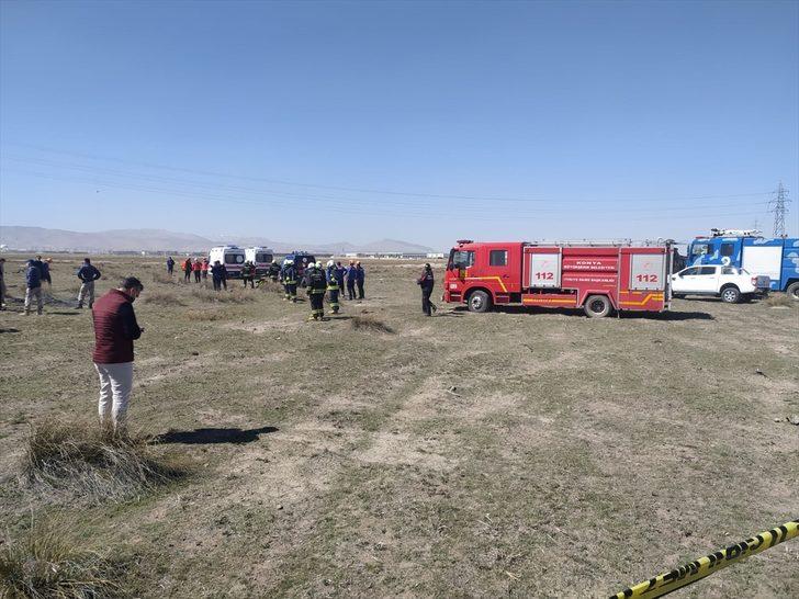 Konya'da askeri gösteri uçağı düştü G5