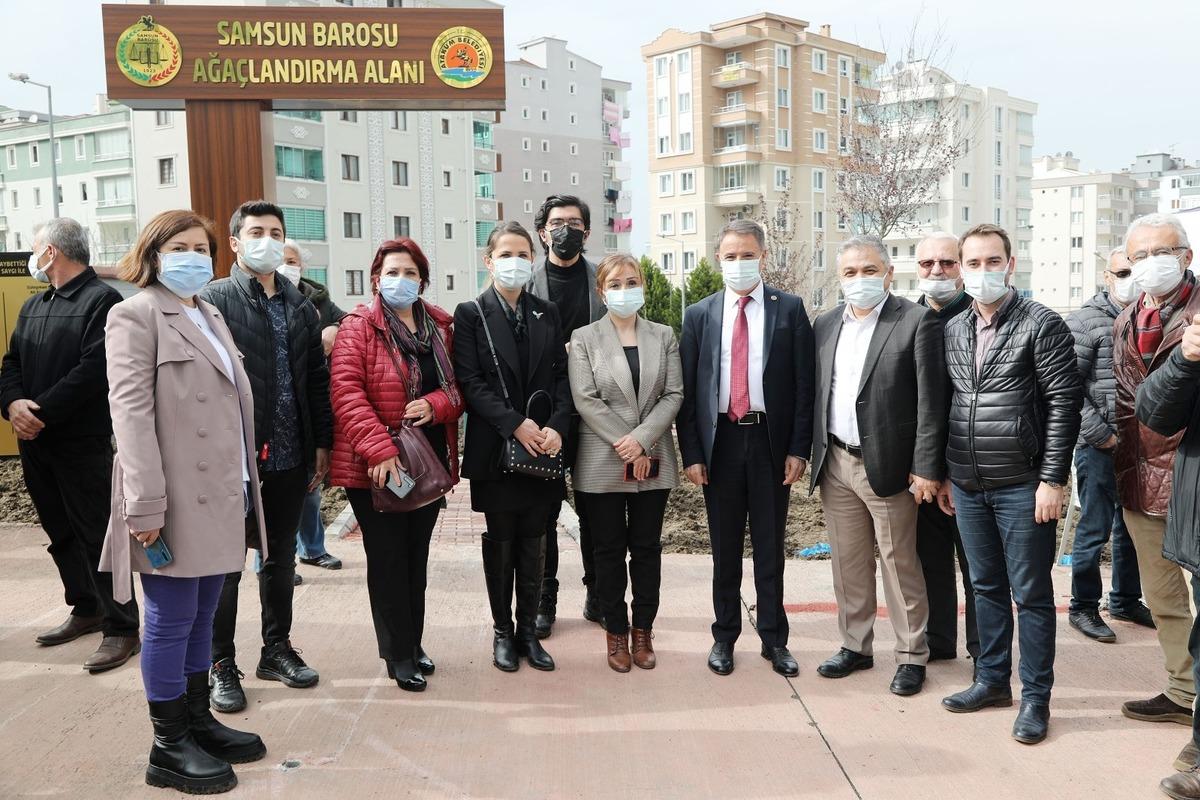 Atakum&rsquo;da hukuk&ccedil;ulara &ldquo;Meslekte Vefa Bah&ccedil;esi&rdquo;