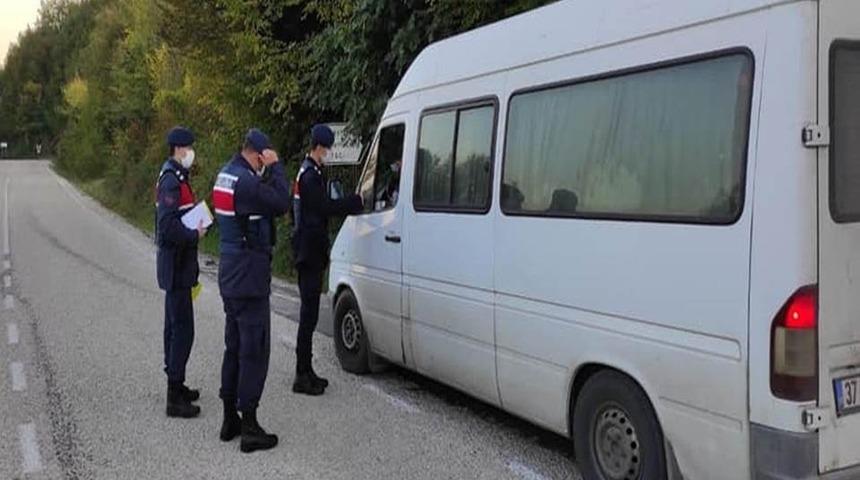 Bartın&rsquo;da vir&uuml;s tedbirlerine uymayan 75 kişi hakkında işlem başlatıldı