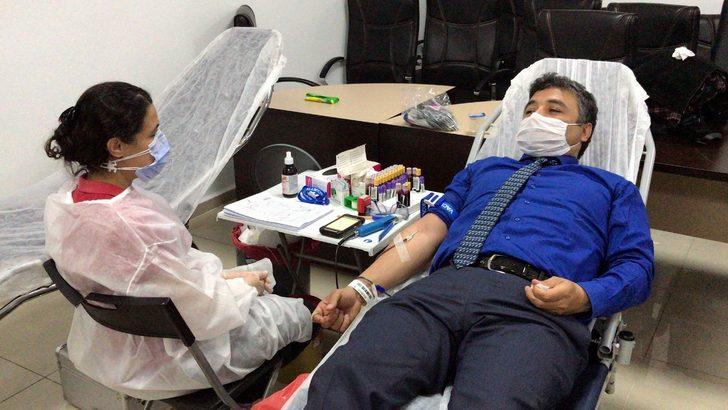 Nazilli Adliyesi Çalışanlarından Kızılay’a Kan Desteği G1