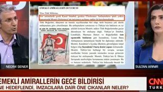 Nedim Şener: Bu amirallerin gözyaşı dökmelerini beklerdim