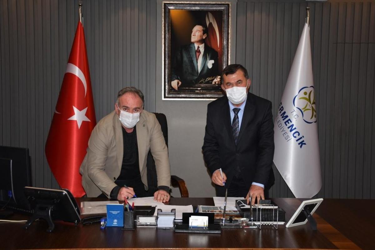 Germencik Belediyesi ve Germencik Tapu M&uuml;d&uuml;rl&uuml;ğ&uuml; arasında protokol imzalandı