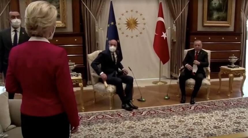 AB Konseyi Başkanı Michel'den 'protokol' eleştirilerine yanıt: Ziyaretimizi g&ouml;lgeledi, &uuml;zg&uuml;n&uuml;m