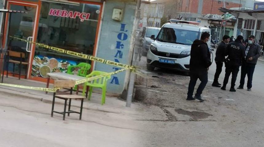Kebapçıda dehşet! Emekli uzman çavuş, oğluna kurşun yağdırdı