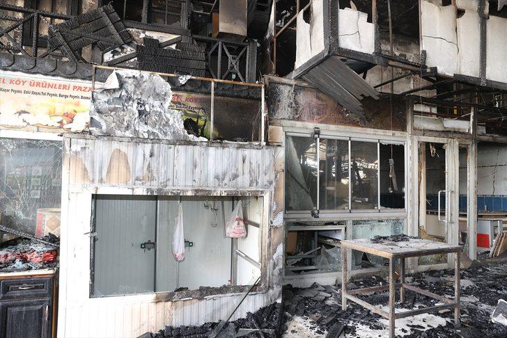 Çevre ve Şehircilik Bakanı Kurum, Kızılcahamam'da iş yerlerinin yandığı alanda incelemede bulundu: G2