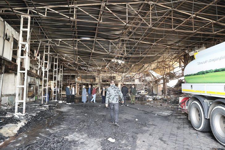 Çevre ve Şehircilik Bakanı Kurum, Kızılcahamam'da iş yerlerinin yandığı alanda incelemede bulundu: G3