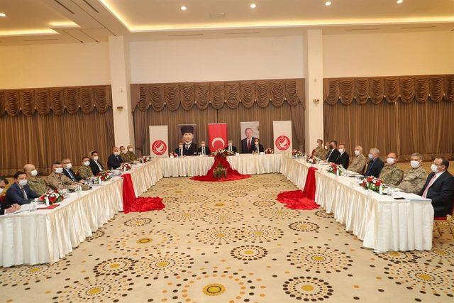 Hatay'da, Suriye Görev Gücü Koordinasyon ve Değerlendirme Toplantısı tapıldı