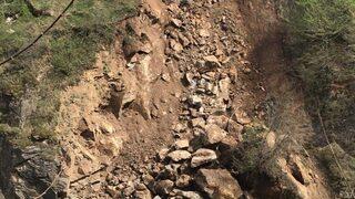 GÜNCELLEME - Giresun'da heyelan nedeniyle kapanan Bulancak-Kovanlık kara yolu ulaşıma açıldı