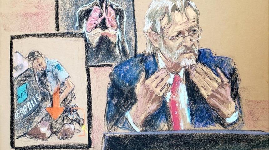 George Floyd davasında uzman doktor ifade verdi: '&Ouml;l&uuml;m nedeni oksijen yetersizliği'