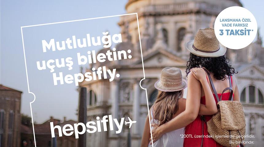 Türkiye'nin Hepsiburada'sı Hepsifly ile artık göklerde!