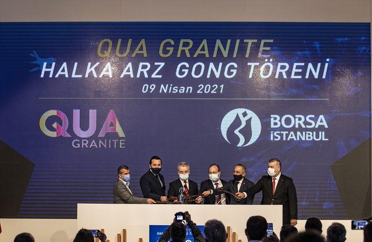 Borsa İstanbul’da gong Qua Granite için çaldı G1