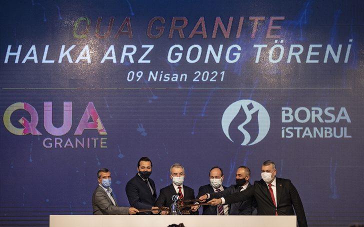 Borsa İstanbul’da gong Qua Granite için çaldı G2