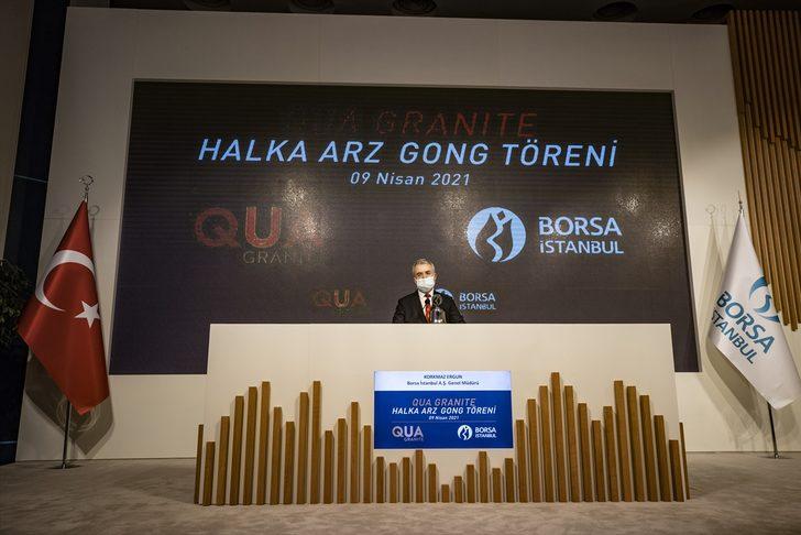 Borsa İstanbul’da gong Qua Granite için çaldı G3