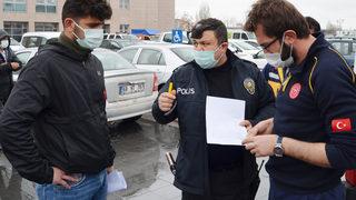 Karantina ihlali, valilik girişinde HES kodundan tespit edildi