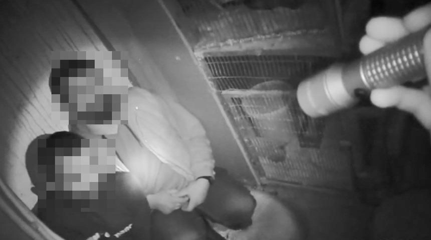 Horoz dövüşü operasyonu! Polisi görünce dolabın içine saklandılar