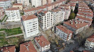 Ankara'da temeli kayan apartman nedeniyle 21 bina tahliye edildi