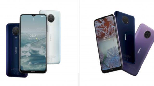 Giriş seviyesi Nokia G20 ve G10 ortaya çıktı