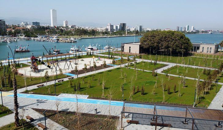 Mersin'in deniz manzaralı Millet Bahçesi açılış için gün sayıyor G1