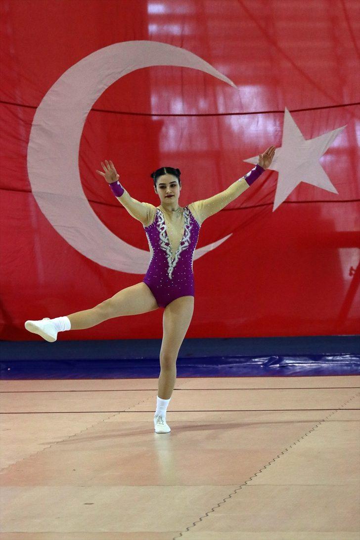 Aerobik Cimnastik Türkiye Şampiyonası, Manisa'da sona erdi G1