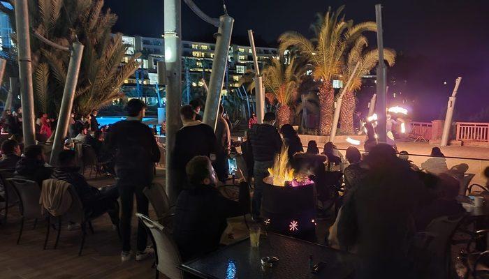 Aydın'da 5 yıldızlı otelde şaşırtan parti! Yasakları hiçe saydılar