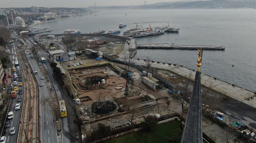 Kabataş metro çalışmasında bulundu! İstanbul'un tarihine ışık tutacak buluş