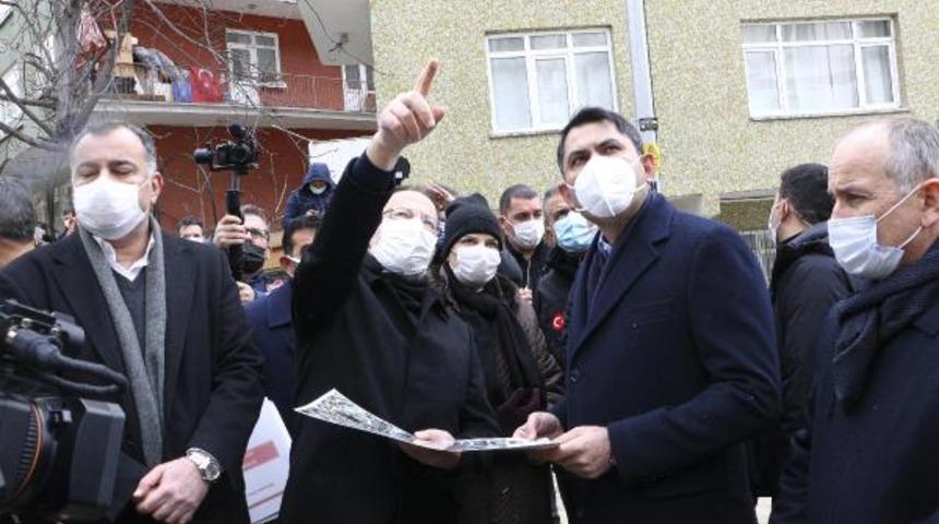 Bakan Kurum: Açelya Apartmanı ve etrafındaki apartmanlar şu an için risk altında