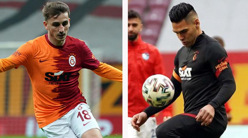  Galatasaray'da Falcao ve Kerem hastaneye kaldırıldı