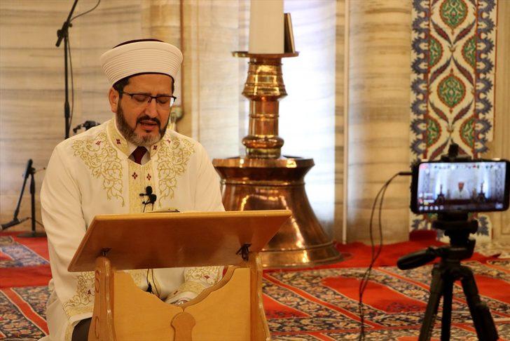 Selimiye Camisi'ndeki mukabeleler salgın tedbirleri kapsamında canlı yayınla takip edilecek G1