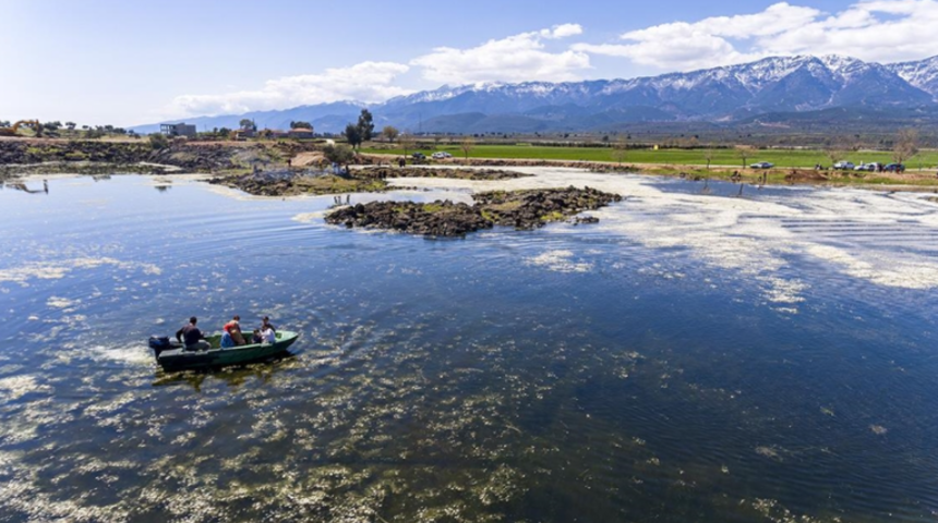 Hatay’daki volkanik Haydarlar Gölü’nü turizme kazandırma çalışmaları başladı