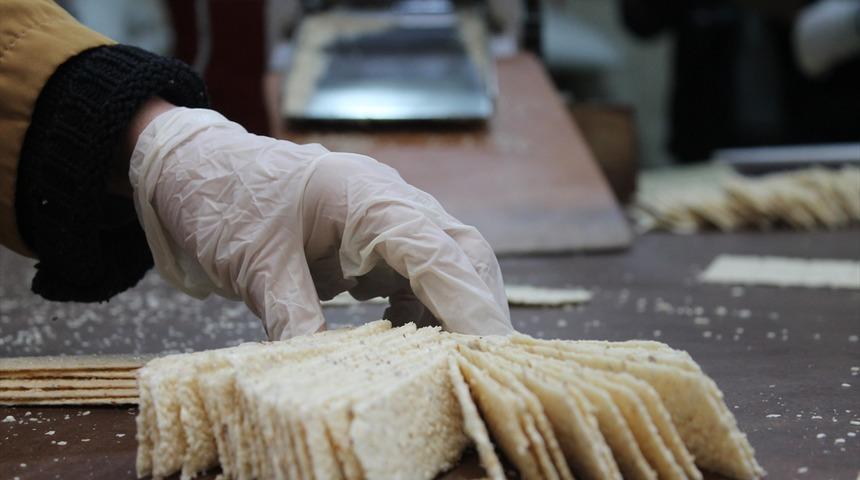 Hatay'ın meşhur lezzeti k&uuml;nc&uuml;l&uuml; helva Ramazan ayının habercisi