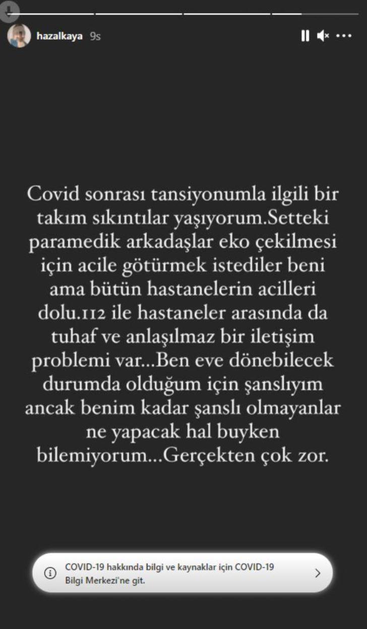 Vahim durumu anlattı! Koronayı yendikten sonra fenalaşan oyuncu, acilde boş yer bulamadı G1