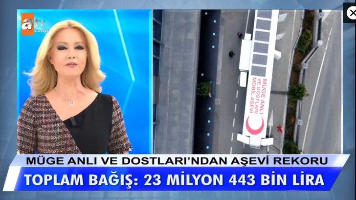 Müge Anlı, en büyük bağış kampanyasına imza attı! Aşevleri için milyonlarca lira topladı  G1