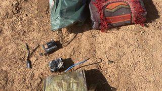 Tel Abyad'da ele geçirilen 30 kilogram patlayıcı imha edildi