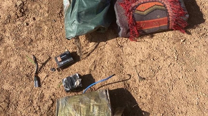 Tel Abyad'da ele geçirilen 30 kilogram patlayıcı imha edildi