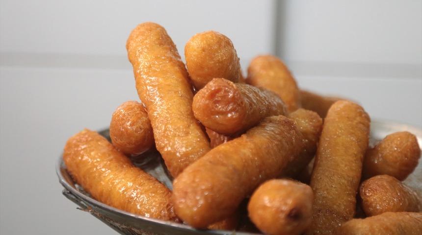 Erzurum'un lezzeti kadayıf dolması Ramazan sofralarının aranan lezzeti olacak