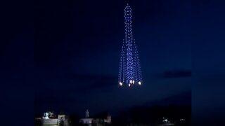 Rusya'dan 500 drone ile göz alıcı şov!