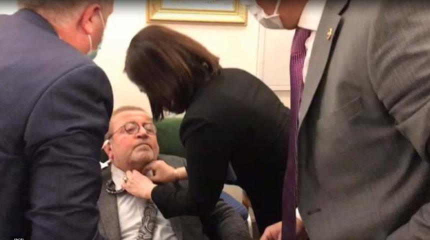 Meclis'te rahatsızlanan HDP'li Kemal Bülbül, hastaneye kaldırıldı