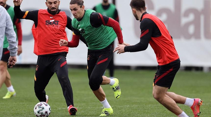 Galatasaray’da Arda ve Kerem takımla çalıştı