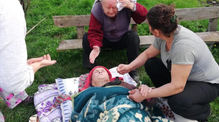 Zonguldak'ta korkutan patlama! Yaşlı çift ölümden döndü