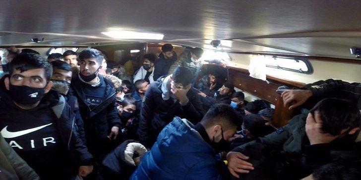 İzmir'de Türk kara sularına itilen 117 sığınmacı kurtarıldı G1