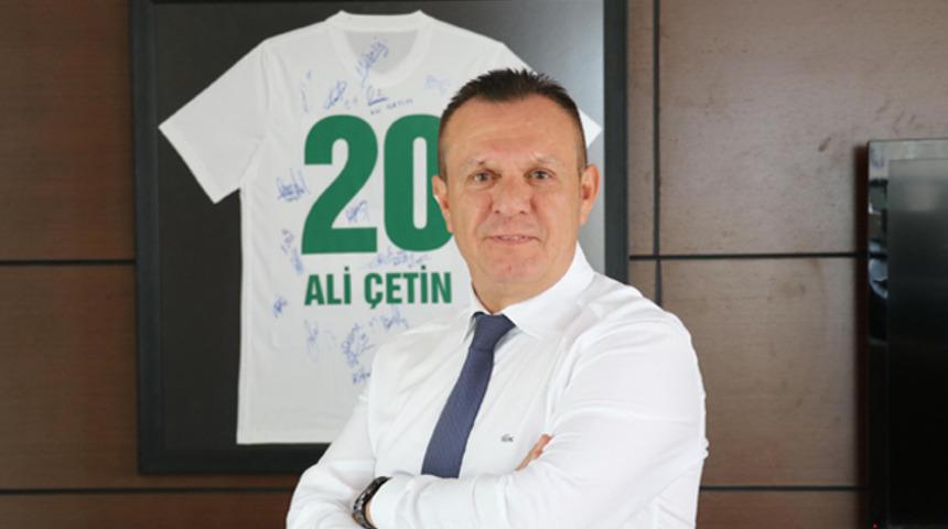 Denizlispor Başkanı Ali &Ccedil;etin takıma inanıyor