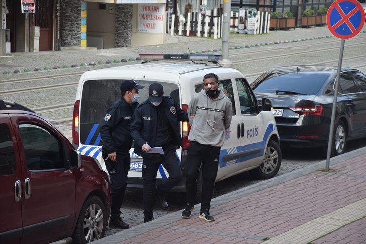 Kocaeli'de cep telefonuyla kız çocuğunun fotoğrafını çektiği iddiasıyla darbedilen zanlı adliyede G1