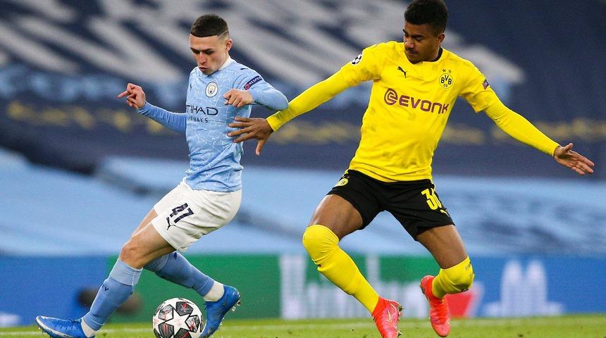 Manchester City, Dortmund'u eledi! PSG ile eşleşti