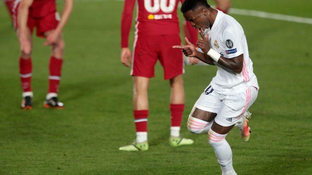 Real Madrid, Liverpool'u eledi ve yarı finale yükseldi