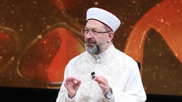 Diyanet İşleri Başkanı Prof. Dr. Ali Erbaş'tan teravih namazı açıklaması