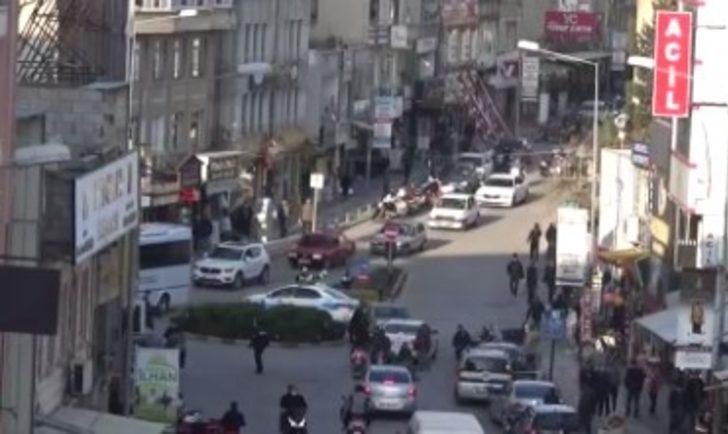 Şehir merkezindeki iftar kargaşasında polisli çözüm