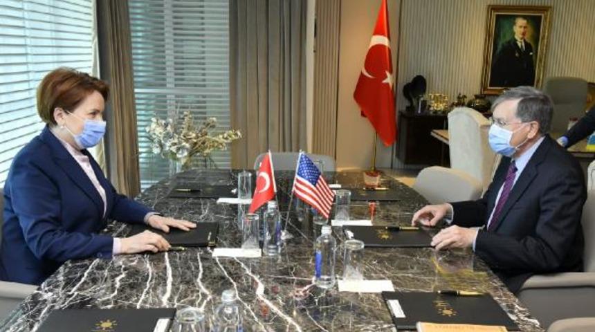 ABD Büyükelçisinden Akşener'e ziyaret