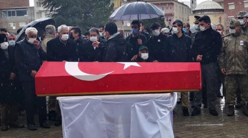 Şehit Uzman Çavuş Hacı Halil Kızılay'ın naaşı baba ocağında!